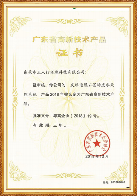 Certificate Of Honor